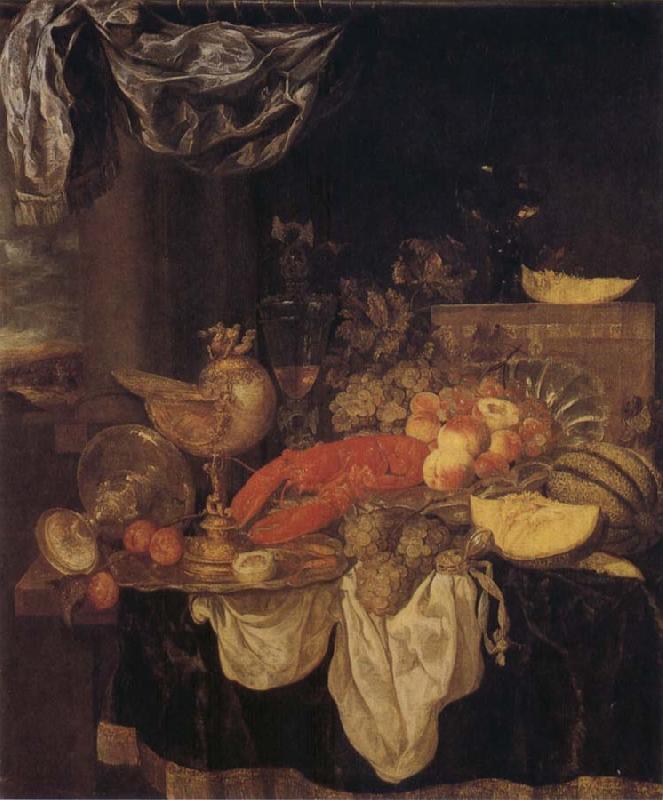 BEYEREN, Abraham van Still Life with Lobster France oil painting art
